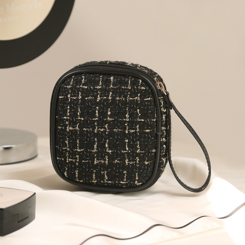 Gran capacidad portátil Mini tía toalla bolsa de almacenamiento mensual sanitaria servilleta bolsa de almacenamiento monedero femenino lápiz labial bolsa de almacenamiento