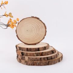 丸太の年輪diyの木のブロックの装飾の木の板の卸売りの木の材料の手作りの絵画の幼稚園の木のブロック