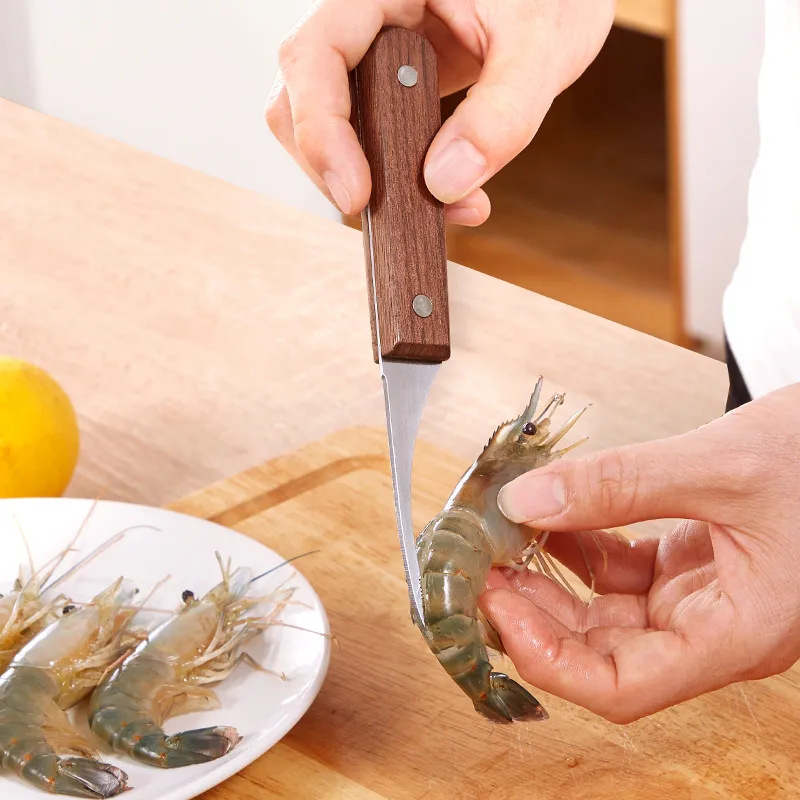 エビの刀のステンレスはエビの腸を整理して魚の腹を切り開いてエビの神器を剥いてエビの刀を切って台所のエビの刀の専用の刀を開けます。|undefined