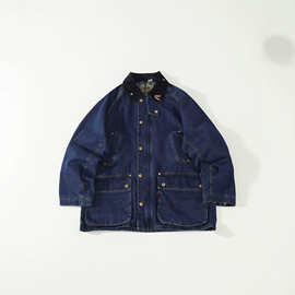 跨境 R拉夫明星同款Barbour x Levi's男女同款 牛仔工装夹克外套