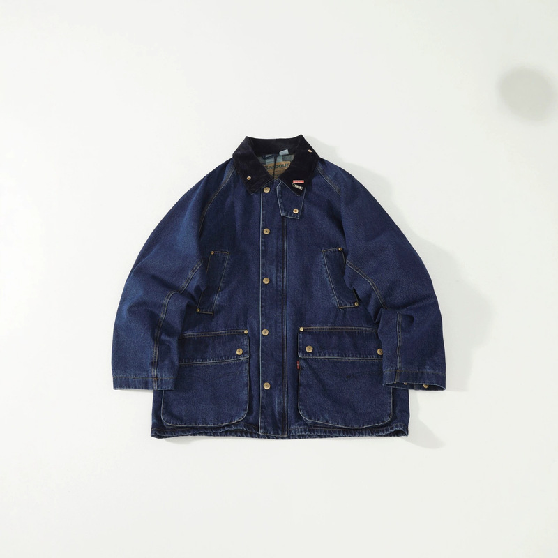 Cross-border Raffael celebrity style Barbour x Levi's unisex denim work jacket Cross-border Raffael celebrity style Barbour x Levi's unisex denim work jacket