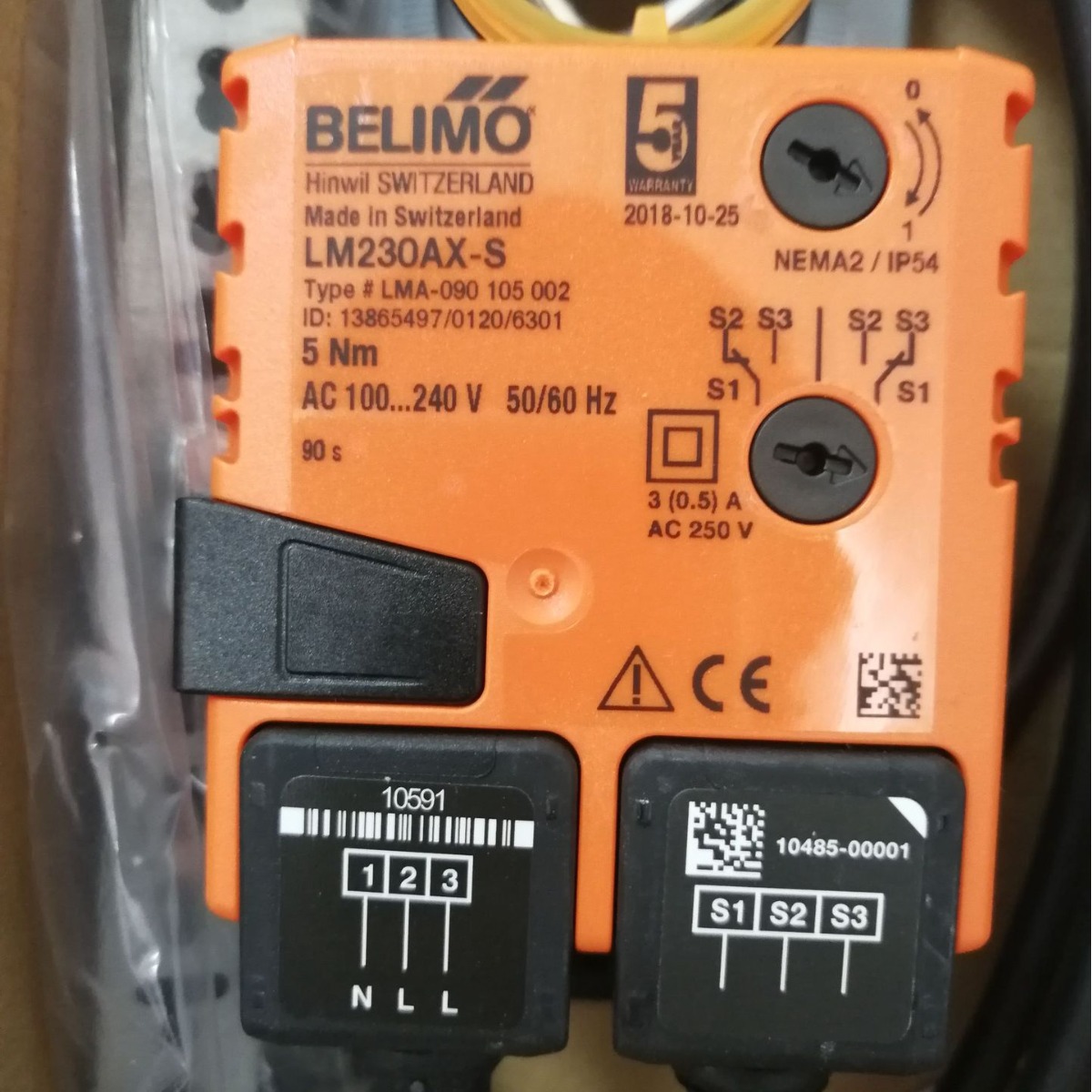 苏州茂海优势供应BELIMO博力谋执行器H2032X-S+NVK24A-MP-TPC