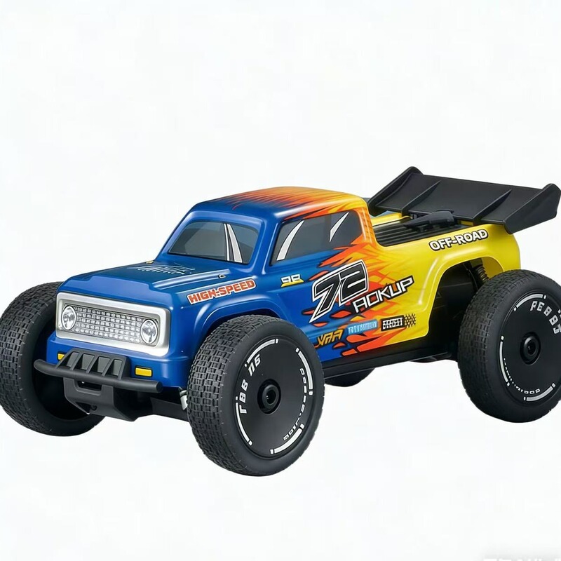 New Children's Car Model Remote Control Car Toy Remote Control Off-Road Vehicle Six-Way Sprayable Rechargeable Drift Car