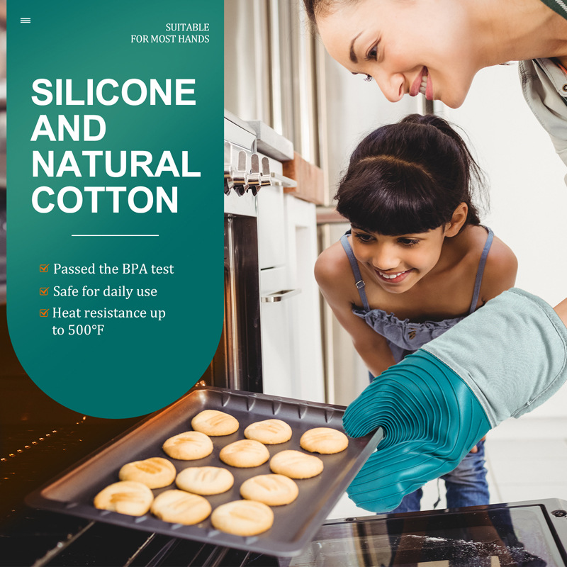 Long silicone gloves