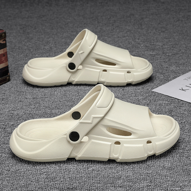 Zapatillas deportivas de verano zapatillas de playa parejas nuevas zapatillas antideslizantes para el hogar zapatillas casuales para hombres al aire libre