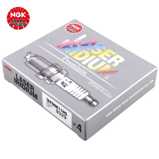 Original Ngk Iridium Platinum Spark Plug Izfr6K11Ns 9329 Compatible with Honda Spirior, City, and Sylphy