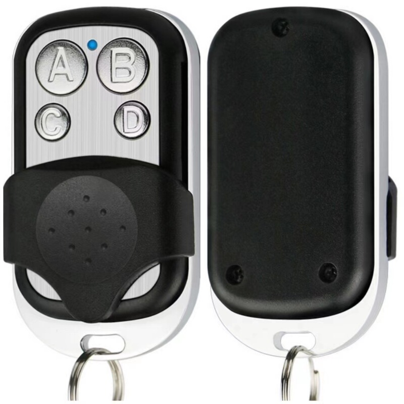 New foreign trade e-commerce 433 metal four-button garage door rolling code copy remote control cross-border access control clone copy