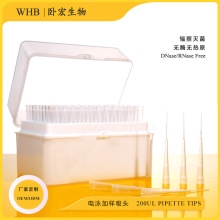 WHB电泳加样吸头200ul点样吸头蛋白上样枪头移液wb上样无菌移液器