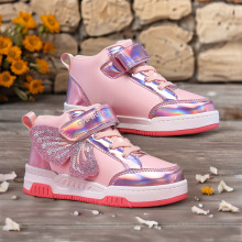 N 92215 Waterproof leather kids sneakers ��ˮƤ���ͯ�˶���