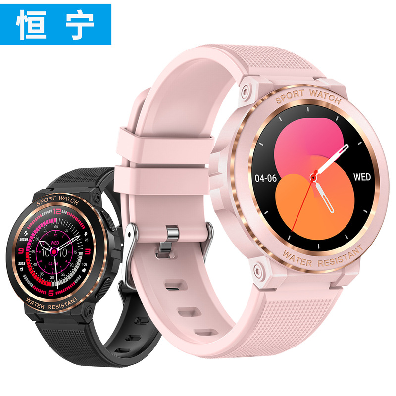 2023 new MK60 women's outdoor smart watch Bluetooth call music waterproof sports round screen step counting ring