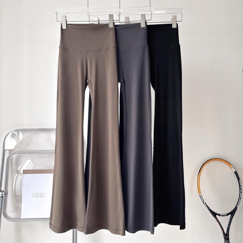2026 Spring and Autumn New Women's Plus Size Slim High-Waisted Yoga Shark Leggings Flared Pants