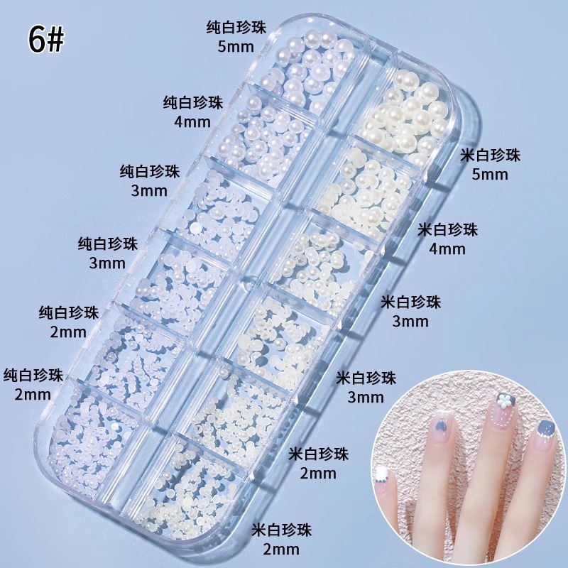 6 # ---12 그리드 [화이트 펄 + 오프 화이트 펄]