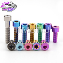钛摩界钛合金螺丝  柱头内六角  M5M6卡钳车把货架摩托车改装TC