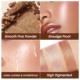 Langmanni Cross-border New 5-color High-gloss Disc Stereo Natural Brightening Disc Amazon Makeup