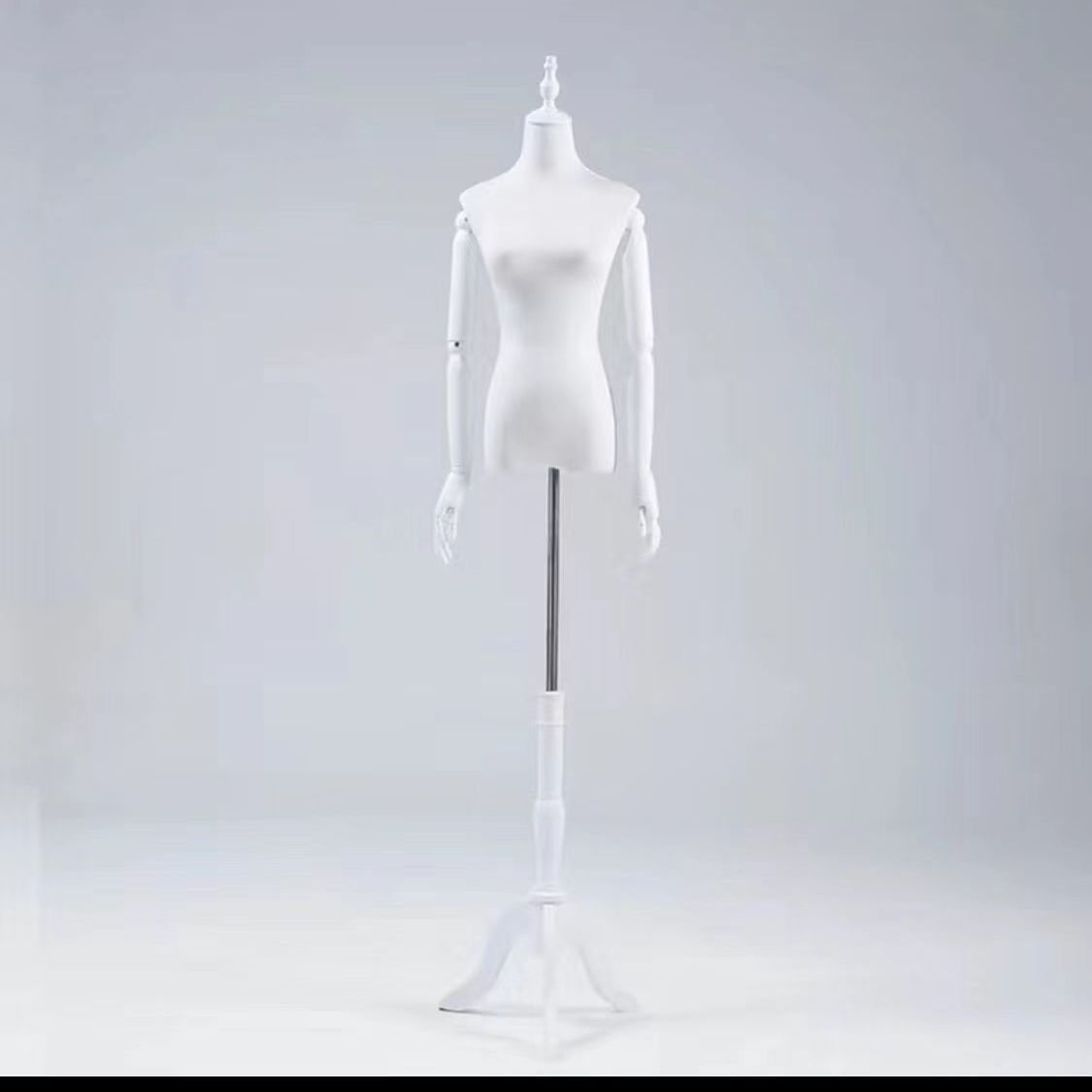 Modelo de boda accesorios ventanas de tienda de ropa de mujer en blanco y negro estante de modelo de cuerpo completo estante de exhibición de vestido image 19
