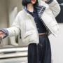 女士宽松秋冬季翻领棉服