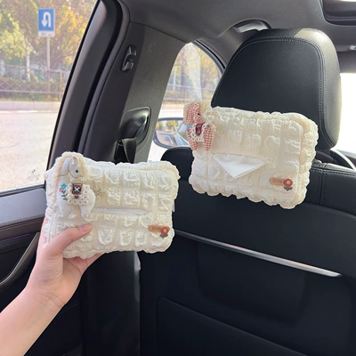 Bag Car Armrest Box Tissue — Car tissue box/set
