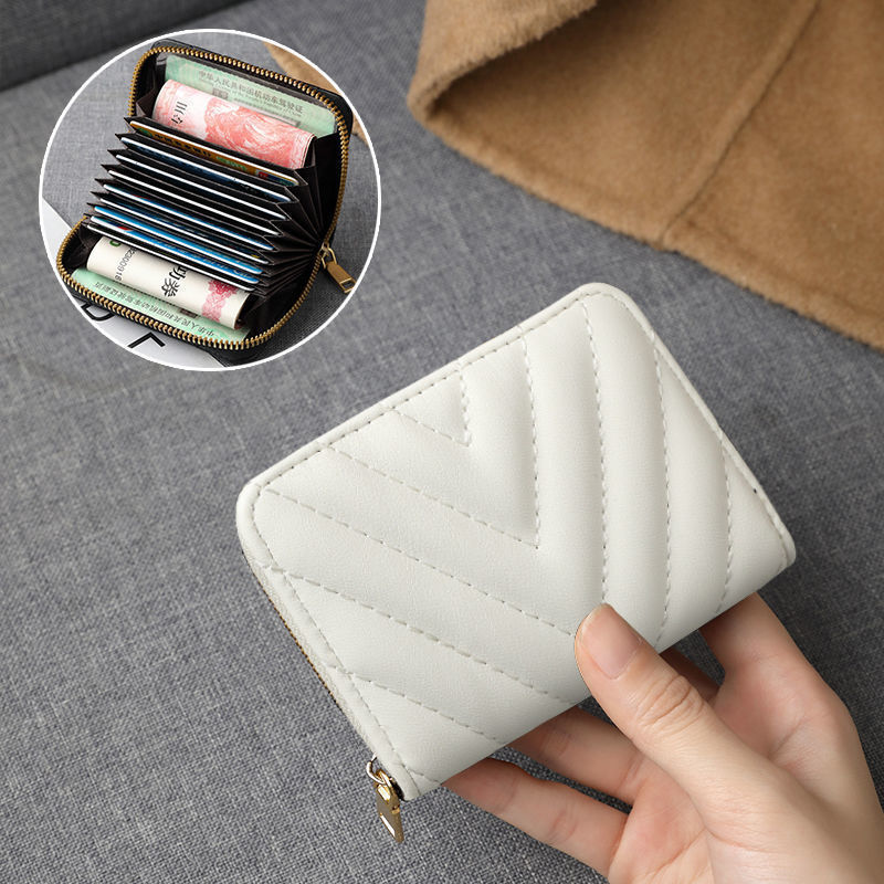 Nueva explosión inswind multi-tarjeta billetera popularidad en línea nicho bolsa de tarjetas para mujeres exquisita alta calidad gran capacidad spot transfronterizo