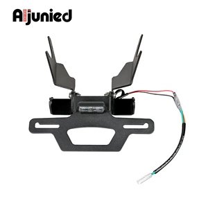 Suitable for Honda CBR650R CB650R foldable license plate holder modification short tail motorcycle license plate bracket accessories