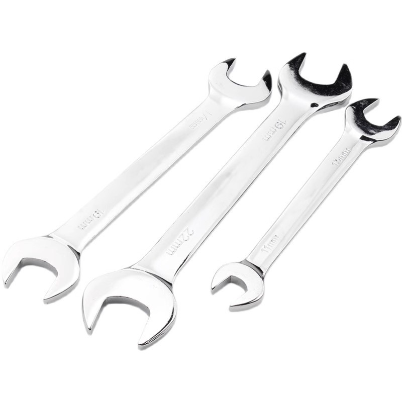 Llave abierta Llave de doble cabeza llave sólida llave de doble propósito llave fija traje herramienta de reparación de automóviles