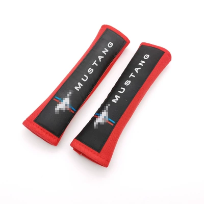 Cotton Shoulder Pad — Seat belt shoulder pad - mustang