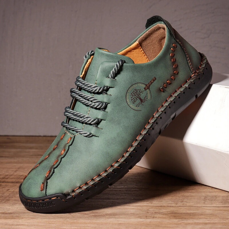 Spring and Autumn New Lace-up Foreign Trade Casual Shoes Men's plus size Beans Shoes Handmade Lace-up Business Leather Shoes for Men Spring and Autumn New Lace-up Foreign Trade Casual Shoes Men's plus size Beans Shoes Handmade Lace-up Business Leather Shoes for Men