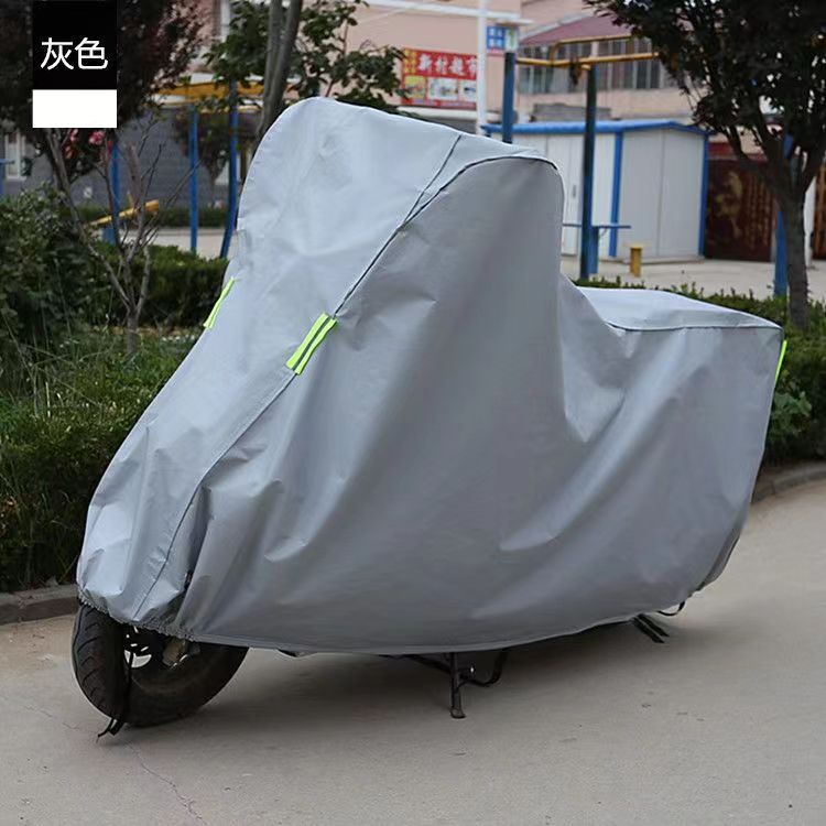 オートバイレインカバーは車の衣類の破れを恐れず、日よけと断熱カバー、オールシーズンユニバーサルバッテリー電気自動車カバー|undefined