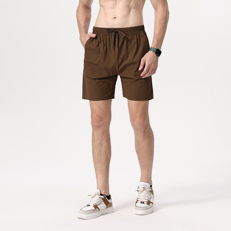 lulu nuevos pantalones cortos deportivos de secado rápido para hombres sueltos pantalones de entrenamiento de baloncesto pantalones de gimnasio transfronterizos