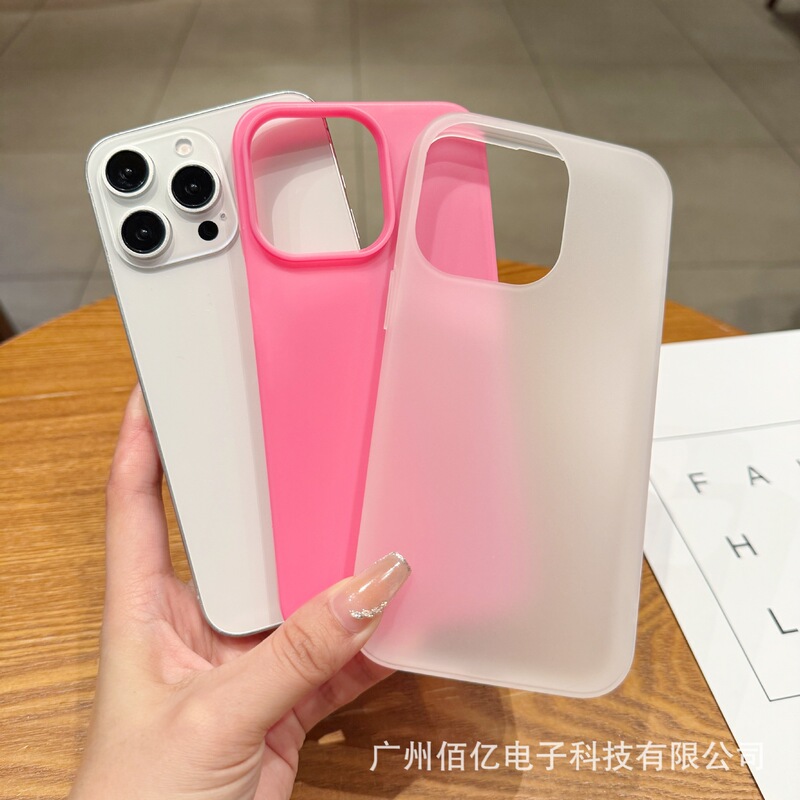 Apple 17 携帯電話ケースに適したツーインワン新しいゼリー大穴携帯電話保護カバー 16PRO ソリッドカラー落下防止|undefined
