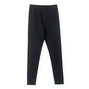 Silk brushed New mulberry silk warm men's pants autumn and winter leggings men's velvet