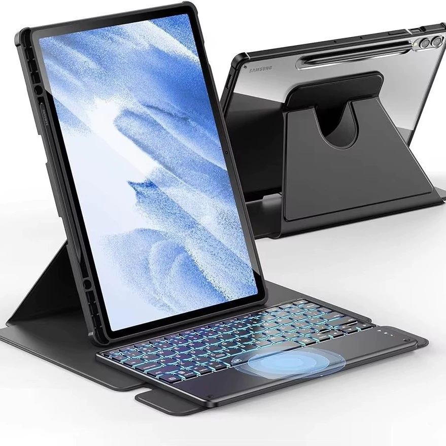 Samsung планшет защитный чехол, совместим с клавиатурой, 9plus