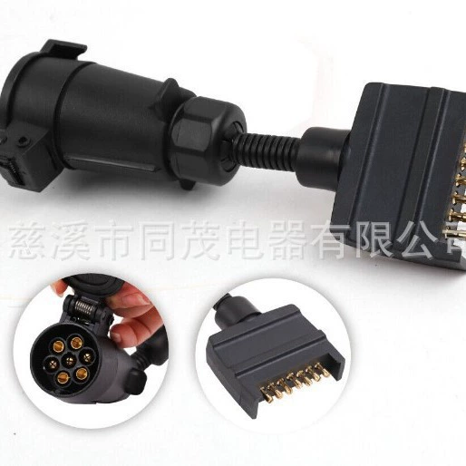 TM7028 Австралийский 7-жильный разъем для прицепа, 7-жильный разъем и розетка