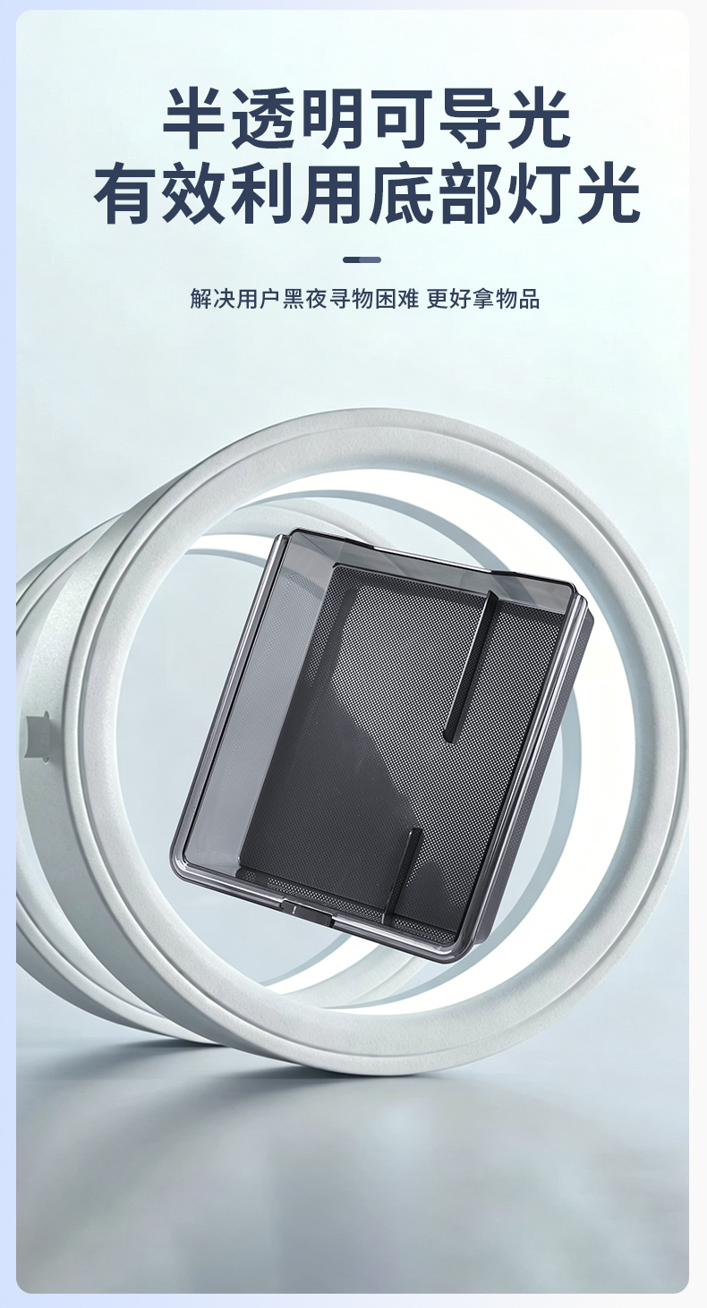 Suitable for Tesla's New Version Model Y/3 Central Control Storage Box Yl Armrest Box Storage Box Storage Organizer