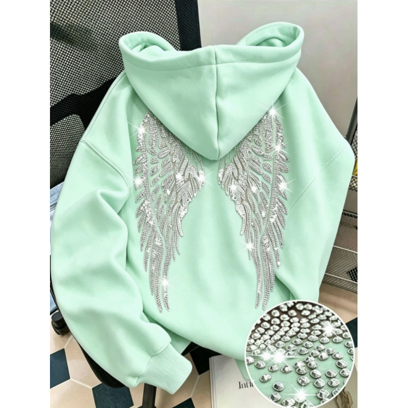Mint green-(hot diamond style) / XS