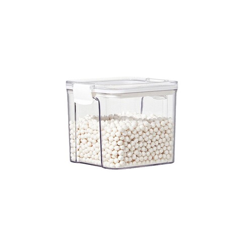 2175 Multi-Grain Square Sealed Plastic Household Kitchen Storage Container Snack Spice Storage Box