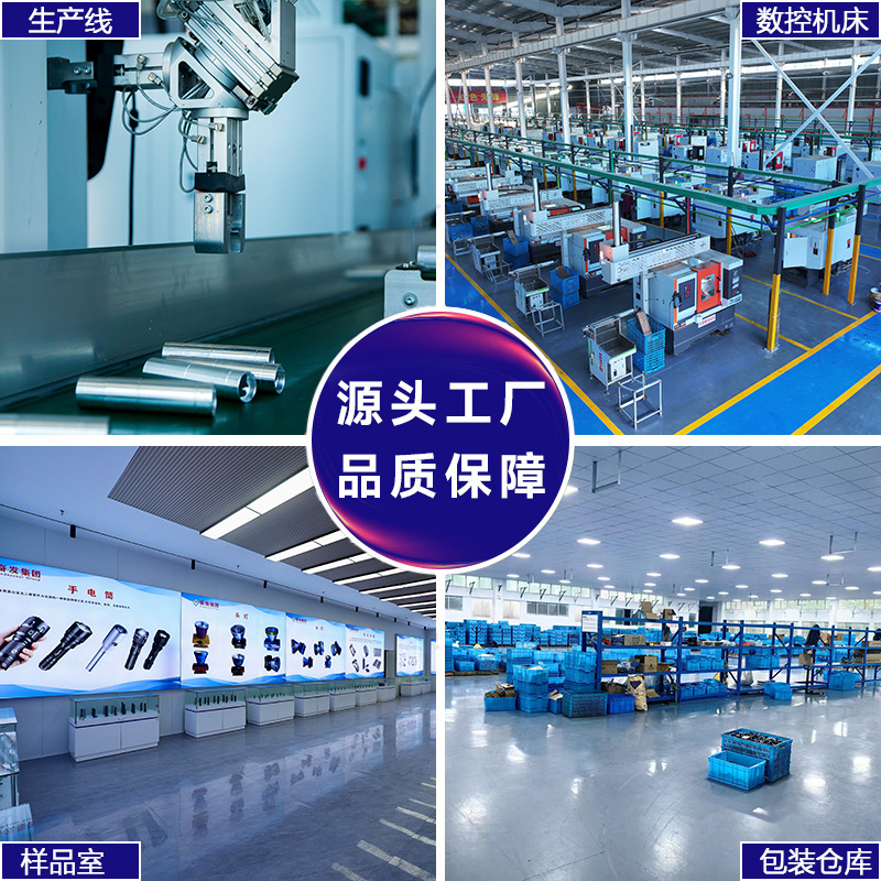 Linterna LED de luz fuerte de fuente de luz dual transfronteriza, carga USB de aleación de aluminio, iluminación exterior multifuncional, linterna portátil