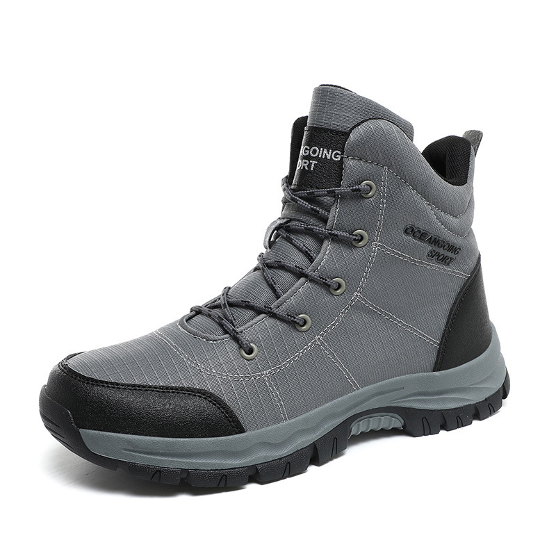Zapatos de montaña para hombres 2024 primavera, otoño, invierno, nuevos zapatos deportivos al aire libre antideslizantes y resistentes al desgaste, zapatos de senderismo para hombres
