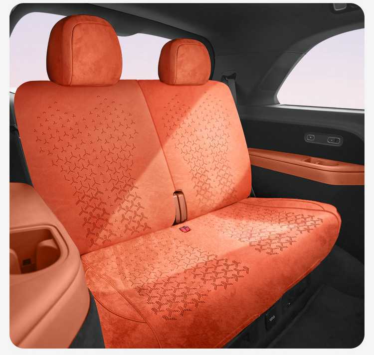 Car Seat Cover for Li Auto i8 All Seasons Rams Suede
