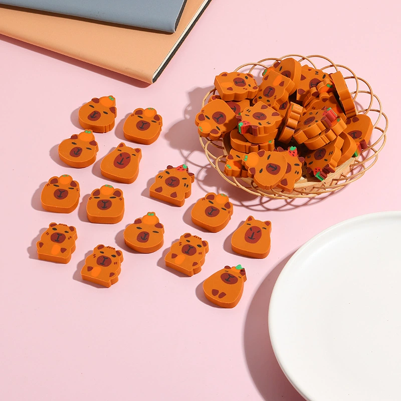 Creative cute eraser, doll, gift box, set, stationery, new collection, (Cross-border trading), wholesale