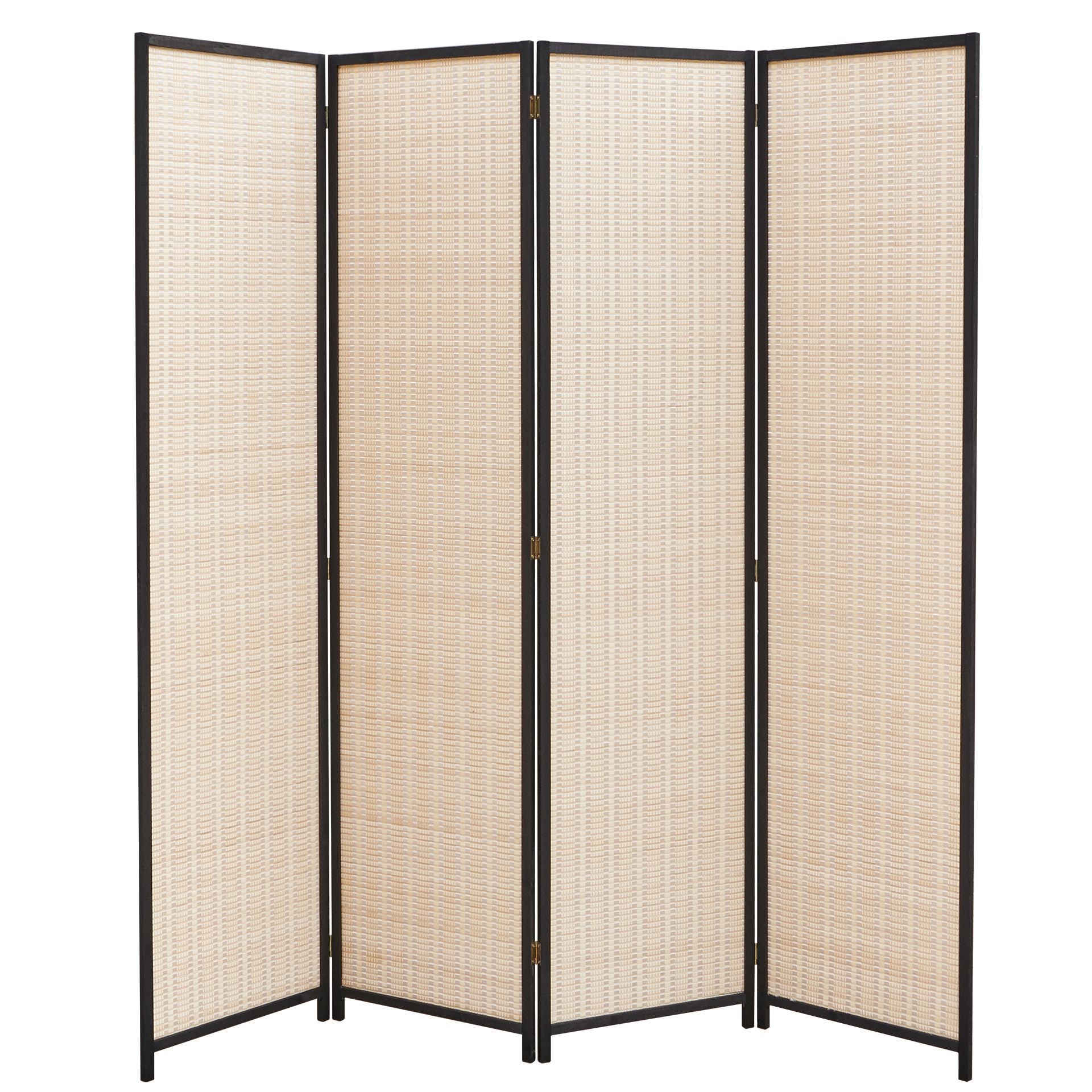 Pantalla plegable de ratán bambú hecho a mano sala de estar partición pasillo pantalla plegable Interior antiguo cualquier pantalla móvil