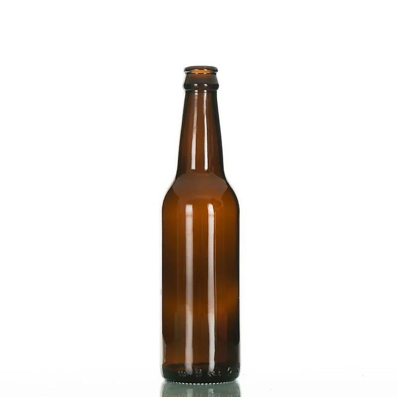 330ml茶色ビール瓶空瓶ブラウンブルー空ビール瓶500mlコーヒージュース飲料ソーダボトル|undefined