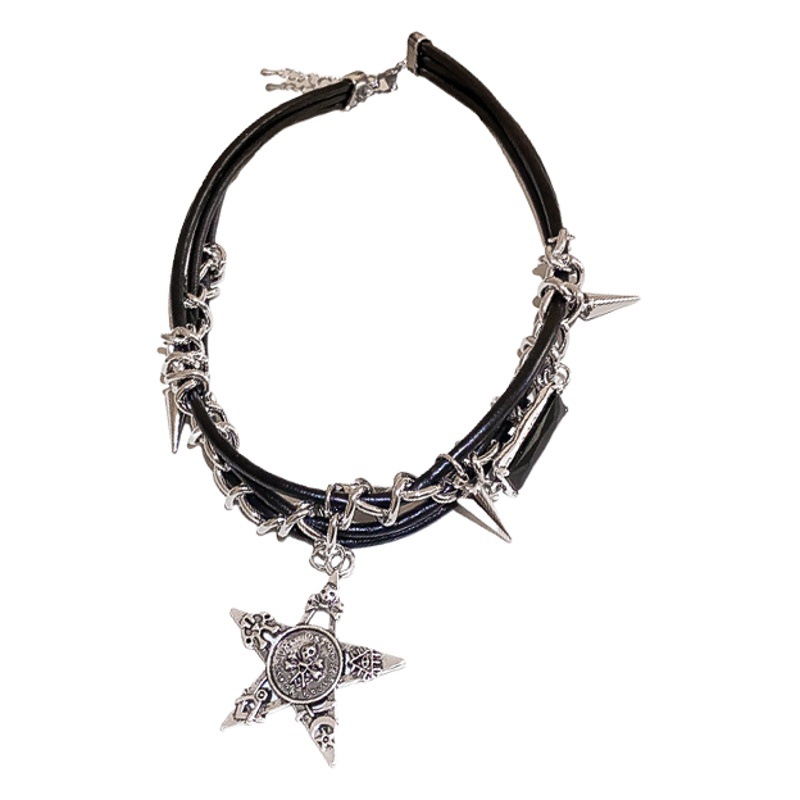 Collar de cruz de diamantes de temperamento de galvanoplastia de oro real Europa y América Colgante de cadena de clavícula Collar personalizado Fábrica al por mayor