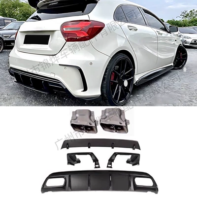 Mercedes-Benz A-Class W176 modified to A45: Spoiler