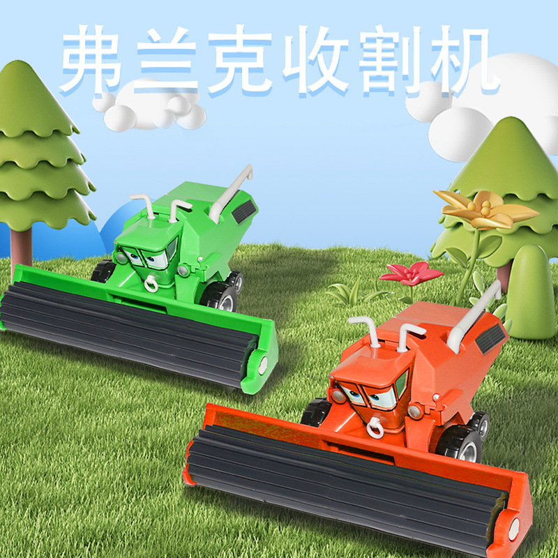 Car Story Frank Harvester Alloy Kids Toy Racer Model