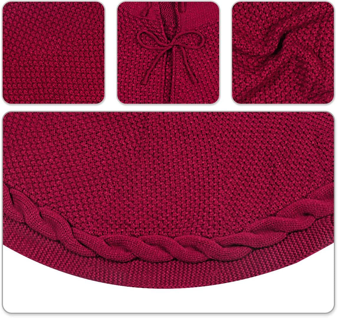 Christmas Simple Style Classic Style Solid Color Polyester Holiday Daily Christmas-tree Skirt display picture 6