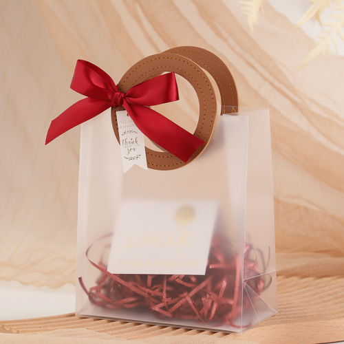 Women's Day Gift Bags, Handbag Style, Wedding Birthday Gift Box, Festival Transparent Gift Bag, Wholesale