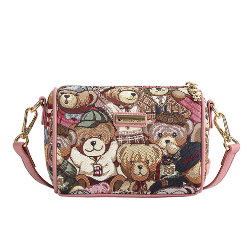 North bag factory direct sales new women's bag fashionable shoulder crossbody casual lightweight embroidered bag Boston bag