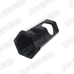 Long Hexagonal Tube Bushing Manufacturer Direct Supply of Fitness Equipment Stainless Steel Tube Plastic Adjustable Feet Furniture Feet