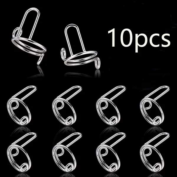 Cross-border e-commerce fashion wear nail nail nail nail ring metal ring 10-piece set