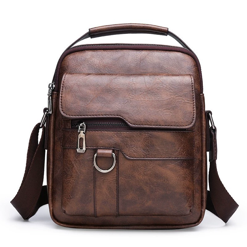 Water repellent shoulder bag, wear-resistant protective bag, capacious one-shoulder bag
